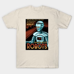 Invasion of Evil Robots T-Shirt